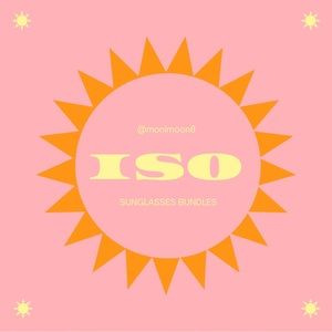 ISO: sunglasses bundle